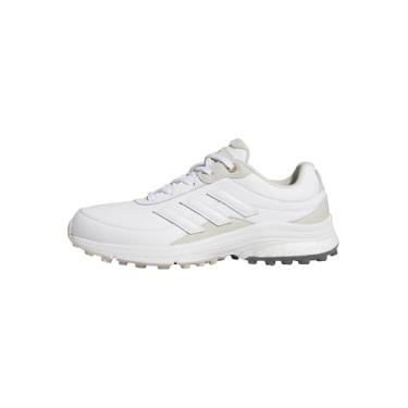 Imagem de adidas Tênis de golfe feminino Zoysia Spikeless, Calçado branco/branco/alumina, 36