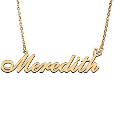 Imagem de RONKAH Colar personalizado com nome personalizado com coração colar de nome personalizado para mulheres, colar de moda pessoal, melhor presente para menina, mãe, filha, amizade, Natal, aniversário,