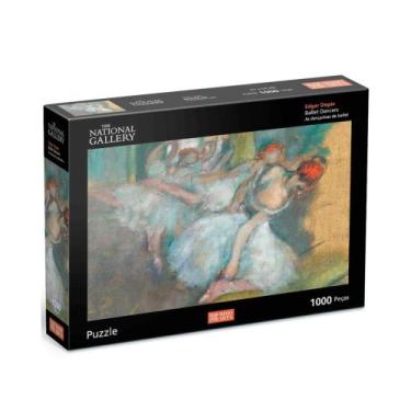 Imagem de Quebra-Cabeça Puzzle 1.000 Peças - As Bailarinas - Degas Mimo Toys - 2