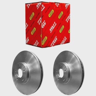 Imagem de Par Disco Freio Hyundai I30 2009 a 2012 Dianteiro Ventilado RCDI0614.0 trw