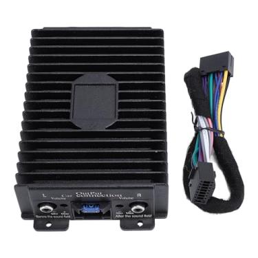 Imagem de Amplificador de Potência do Host de Navegação, Caixa de Som de Estéreo DSP Caixa de Alta Potência Upgrade para o Subwoofer de Radio Super Bass Com Material de Metal (A)