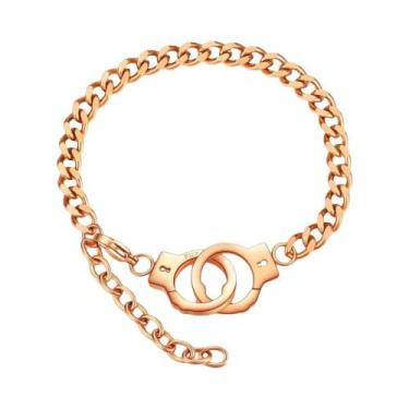 Imagem de Pulseira De Algemas Para Casais De Aço Inoxidável Joias Da Moda Presen