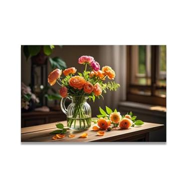 Imagem de Maple Sugar Snowfall Cozy Town Impressão em tela paisagem de aldeia quente arte de parede para decoração de escritório doméstico envolto em galeria 30 x 45 cm