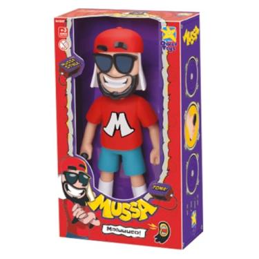 Imagem de Boneco Articulado DiverToys Mussa Mussoumano Todo em Vinil para Colecionadores e Fãs Rico em Detalhes para Brincar ou Expor com Estilo e Criatividade