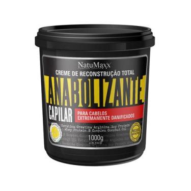 Imagem de Máscara Capilar Anabolizante Fortificante Natumaxx - 1kg