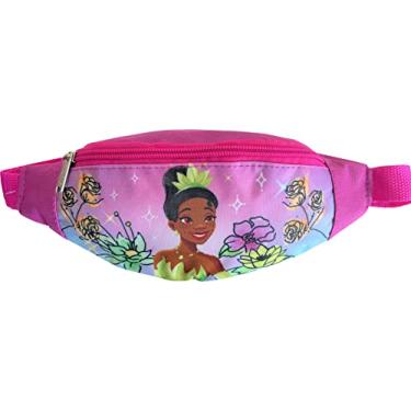 Imagem de Pochete Princesa Tiana para meninas – Bolsa infantil para celular, rosa, Small