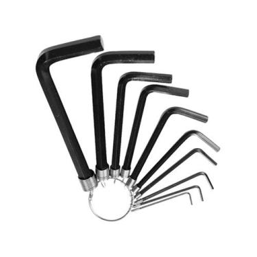 Imagem de Jogo de Chaves Allen de 1,5 mm a 10 mm Thompson