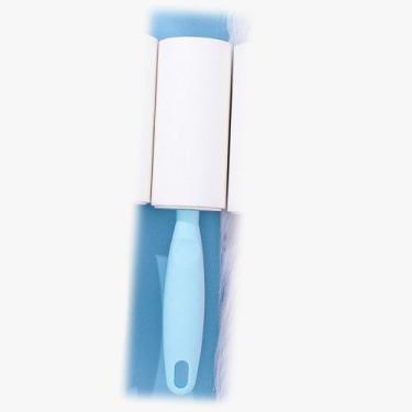 Imagem de Rolo Adesivo Tira Pelos Cabelo para roupa móveis 20 folhas - Yaay, Azu