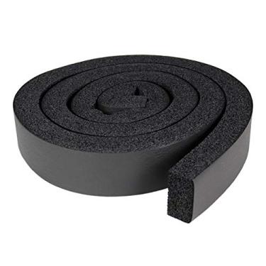 Imagem de LBG Products Isolamento de fita de espuma para ar condicionado, 5 cm de largura x 2,5 cm de espessura, fita de proteção contra intempéries para janelas AC com alta resistência, 1 metro de comprimento x 1 rolo