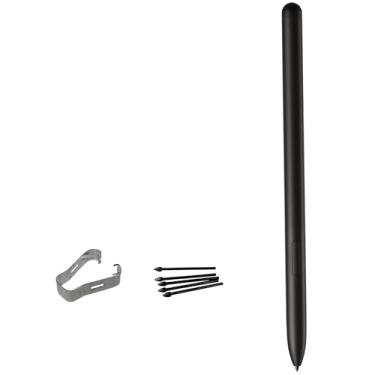 Imagem de Caneta de substituição para Galaxy Tab S10 FE S para Samsung Galaxy Tab S10 FE + 5 pontas grátis para Samsung Galaxy Tab S10 FE Plus Stylus Pen (preto)