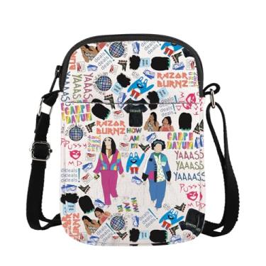 Imagem de Lywjyb Birdgot Bolsa transversal inspirada em programas de TV, presente de mercadoria para fãs, Ofertas Cr