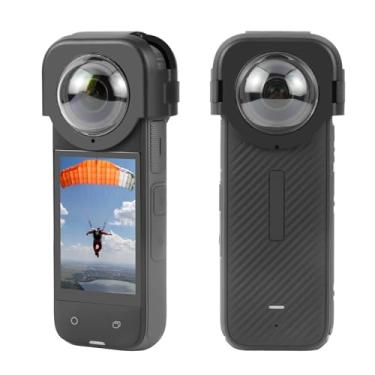 Imagem de PULUZ Protetor De Lente Para Insta360 X4, Capa Protetora Encaixe, Tampa Alta Transparência Tela Pc