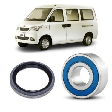 Imagem de Rolamento e Retentor Roda Traseira Rely Van - AD Parts