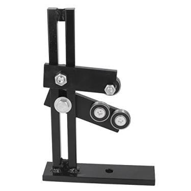 Imagem de Torno de Madeira Descanso Firme Ferro Fundido Operação Lisa L Forma de Madeira Torno de Madeira Estável Resistente à Ferrugem para Peças de Trabalho de Eixo Longo