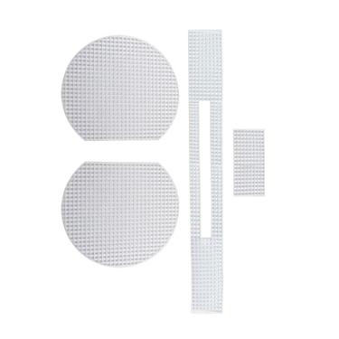 Imagem de Base de tela plastica para bolsas - kit com 3 unidades - Circulo - Ideal para bolsas artesanais