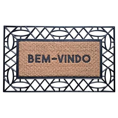 Imagem de CAPACHO FIBRA EMBORRACHADO FRAME 75X45CM LOSANGOS