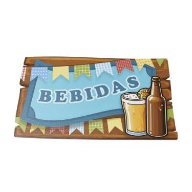 Imagem de  Placa em MDF para Barraquinha de Festa Junina: Decoração Temática Arr