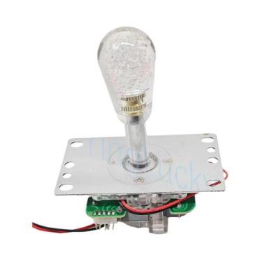 Imagem de Joystick Arcade Iluminado Com LED Colorido 5V Para Máquinas De Venda A
