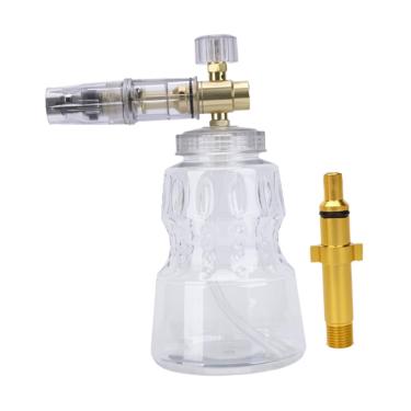 Imagem de IEUDNS Pulverizador de espuma de pressão, lavadora de alta pressão, equipamento de limpeza automática de 1L, garrafa de espuma portátil de grande capacidade, F Adpater