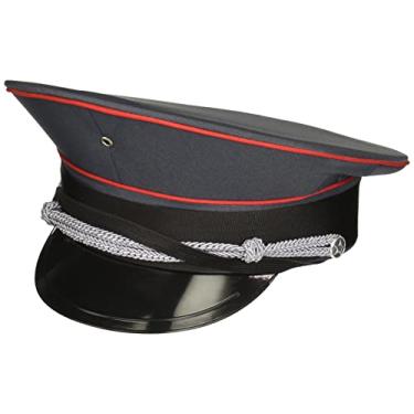 Imagem de Jacobson Hat Company boné masculino adulto de luxo militar, Cinza, 58 cm