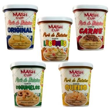 Imagem de Purê de Batata Mash Cup 80g  Instantânea Sem Glúten