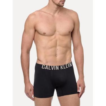 Imagem de Cueca Calvin Klein Trunk Recycled Intense Power Preta Pack 3UN, L/G