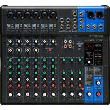 Imagem de Mesa de Som MG12XUK YAMAHA amplificador áudio estúdio shows