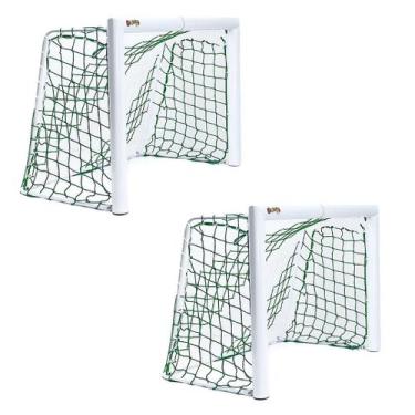 Imagem de Kit Par Goool 90 Plus - Verde E Branca - FÁCIL ESPORTE