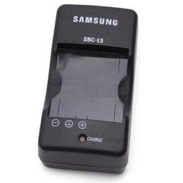 Imagem de Carregador Samsung SBC-L5 para Baterias SLB-0837 e SLB-0737