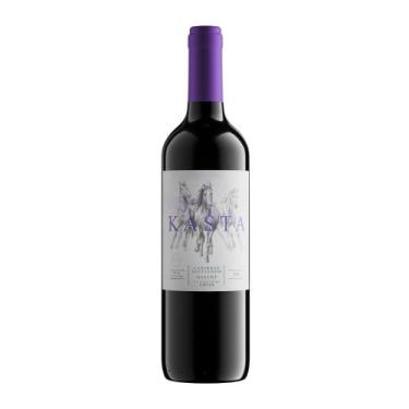 Imagem de Vinho chileno kasta tinto cabernet sauvignon merlot 750ml