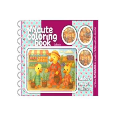 Imagem de Livro - My Cute Coloring Book - Juntos E Sempre Melhor! - Capa Dura Es