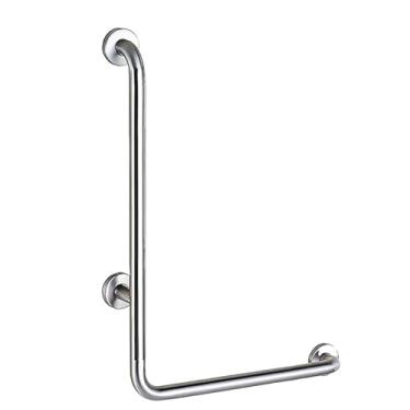 Imagem de Barras de Apoio para Banheiro de Idoso - Barra de Segurança para Banheiro, Corrimão em Aço Inoxidável, Suporte para Banheira e Banheiro - Alças de Segurança (Direita, 60cm*70cm)