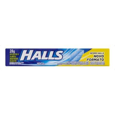 Imagem de Kit c/ 3 Bala Halls mentol 28 g