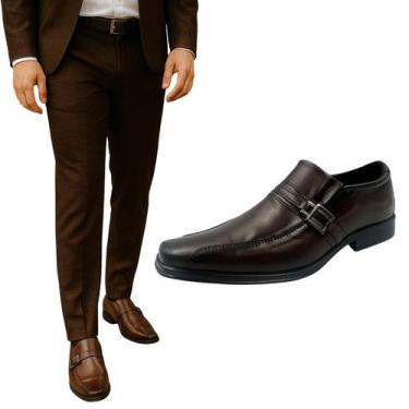 Imagem de Sapato Social Mocassim Clássico Formal Masculino Moderno 1UN - MR.CARD