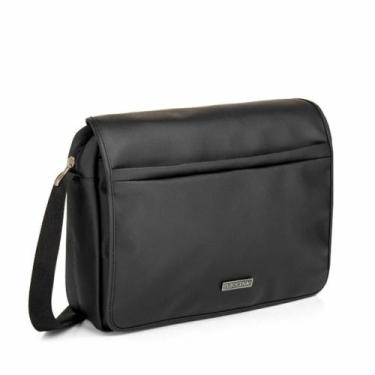 Imagem de Pasta Carteiro Para Notebook 15.6 Masculina Thomáz Viccina, Preto