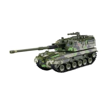Imagem de YIJU 1/150 Escala Rastreado Carruagem Veículo Brinquedo Simulação Artesanato Realista Diecast Liga Tanque Modelo Batalha Tanque Brinquedo para Meninos