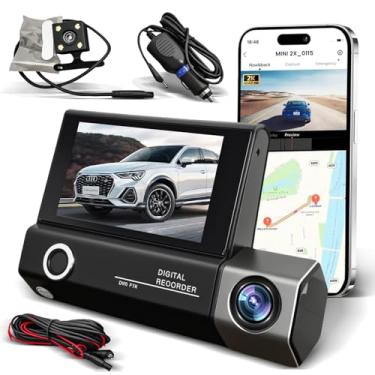 Imagem de Camera Veicular Dashcam 1080 HD Acessorios para Carro Camera para Carro Veicular Segurança