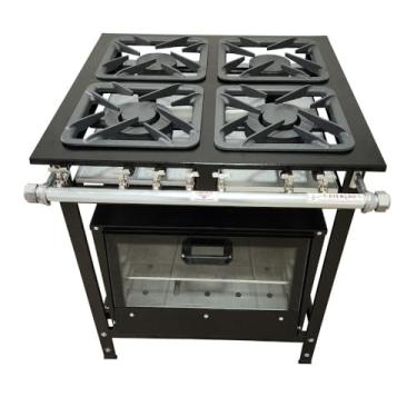 Imagem de Fogão 4 Bocas Cefaz com Forno Linha Diamond Baixa Pressão Cfzd-015