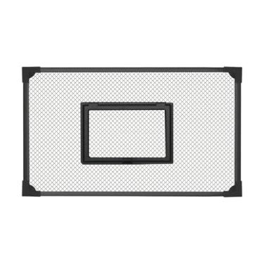 Imagem de Baoblaze Rede anti-salto para aquário, tampa para tanque de peixes com janela, malha fina cortável, para proteger peixes que saltam, rede de proteção faça você, 100x50cm