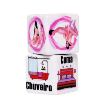 Imagem de Jogo Do Prazer Hot Colorido Diversão Dados Eróticos para Casais Brinquedo Erótico Divertido ER04COLOR