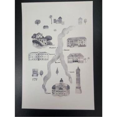 Imagem de Cartela De Adesivos + Postal Assinado Pela Autora Bruna Vieira