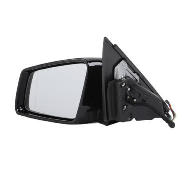 Imagem de Luocute Conjunto do Espelho Retrovisor, Função de Aquecimento Automático Provar o Tempo Porta do Tempo Conjunto do Espelho Porta, Substituição para C250 C300 C63 (Esquerda)