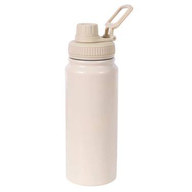 Imagem de Garrafa Térmica Água Squeeze Inox Academia Quente Frio 600ml