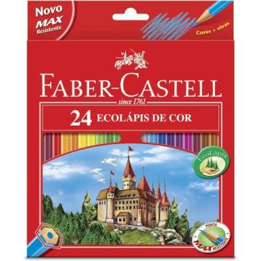 Imagem de Lapis 24 cores sem kit - faber-castell