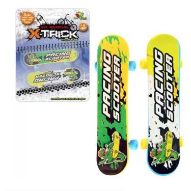 Imagem de Kit com 2 Skates de Dedo Radical X-Trick - Art Brink, Colorido