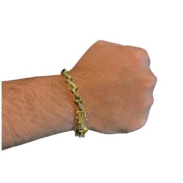 Imagem de Pulseira 9Mm Joia Maciça De Luxo - A.R Variedades Mt