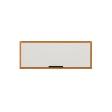 Imagem de Armário Aéreo Geladeira 1 Porta 80cm Ravena Freijo Uv Off Acetinado - SSX Multicoisas