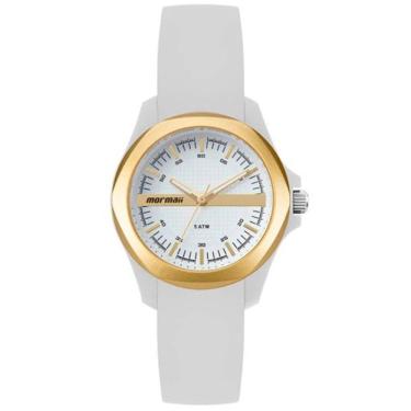 Imagem de Relógio MORMAII feminino analógico branco MO2036JM/8B