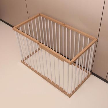 Imagem de Cercadinho Para Cães, Portão Para Cães, Porta De Cachorro Ajustável Para Animais De Estimação, Adequado Para Uso Interno, Corredor, Porta, Topo De Escadas, Projetado Para Interi, L