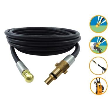 Imagem de Mangueira Nylon Desentupidora 6mt Wap Eco Wash 2350 Lavadora - COMPATÍ
